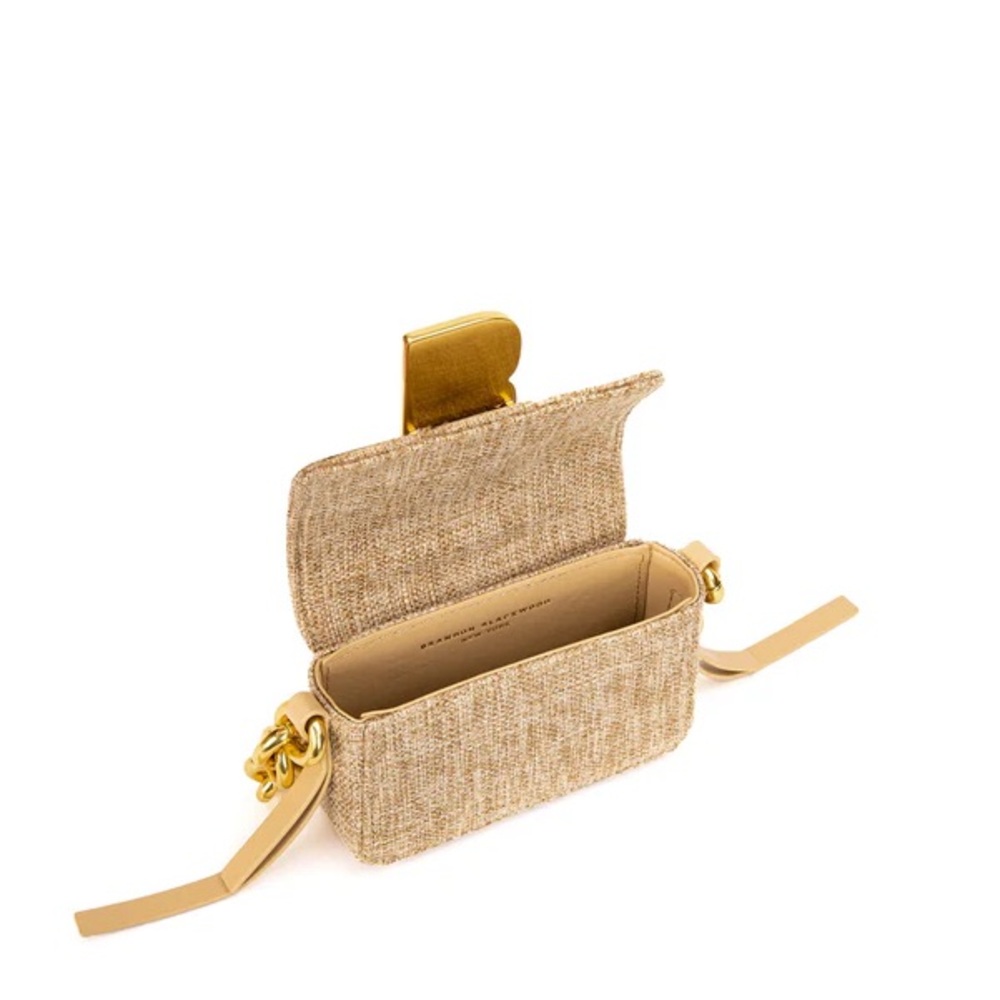 Brandon Blackwood Micro Nia Bag- Beige Linen - Picture 6 of 8